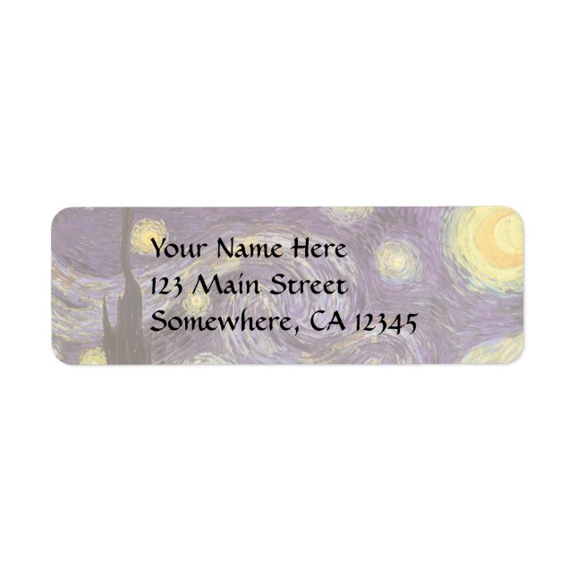 Vincent van Gogh - Starry Night (Front)