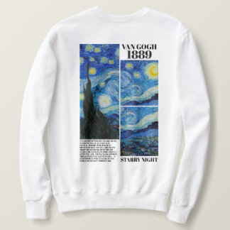 Vincent Van Gogh Starry Night 1889 Art Sweatshirt