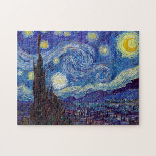 VINCENT VAN GOGH - Starry night 1889 Jigsaw Puzzle