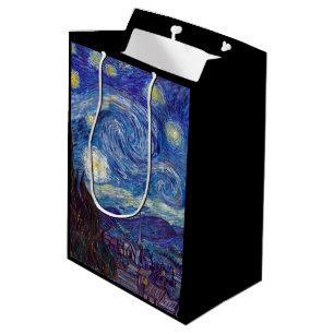 VINCENT VAN GOGH - Starry night 1889 Medium Gift Bag