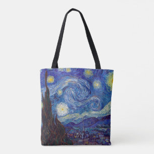 VINCENT VAN GOGH - Starry night 1889 Tote Bag