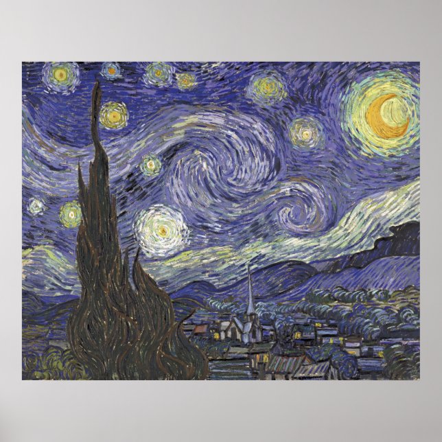 Vincent van Gogh - Starry Night 2 Poster (Front)