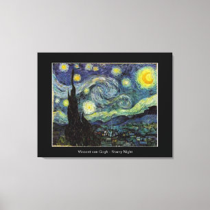Vincent van Gogh, Starry Night Canvas Print