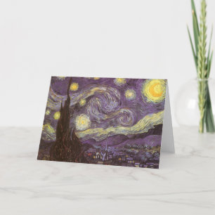 Vincent van Gogh - Starry Night Card