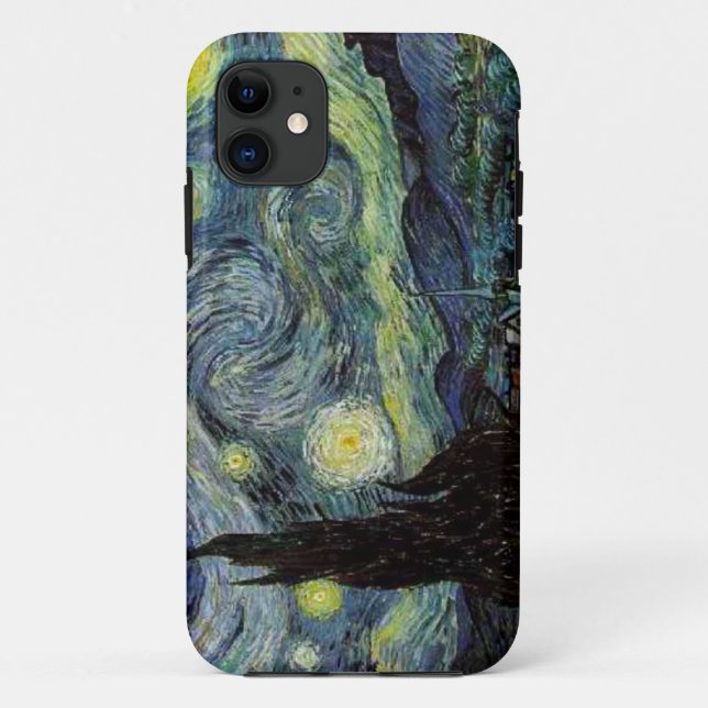 Vincent van Gogh, Starry Night Case-Mate iPhone Case (Back)