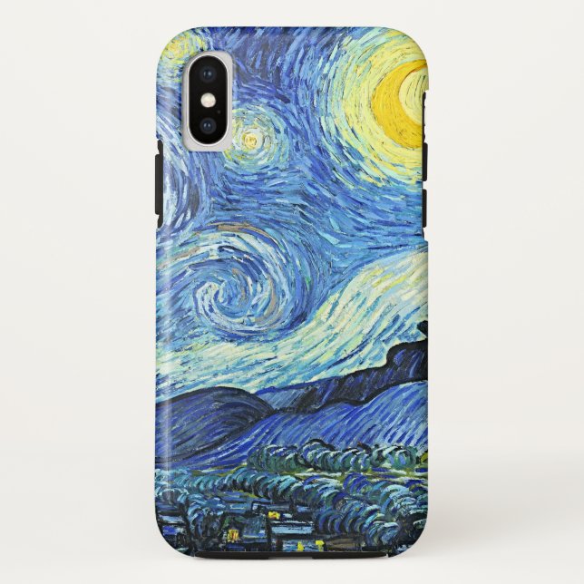 Vincent van Gogh Starry Night Case-Mate iPhone Case (Back)