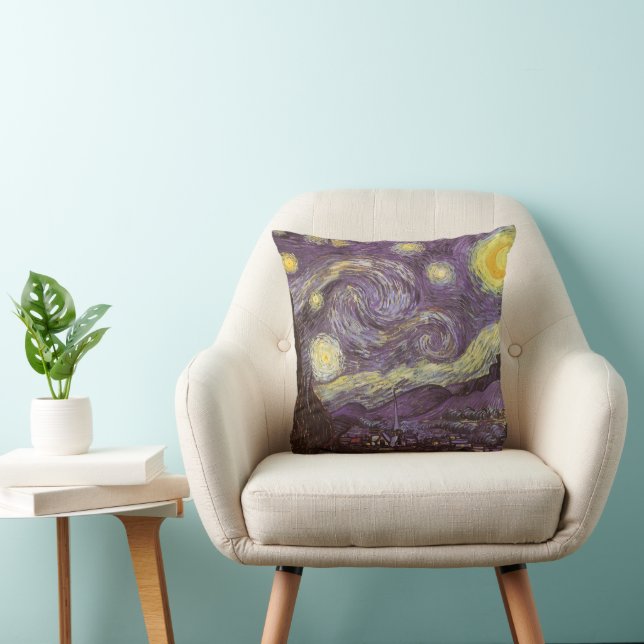 Vincent van Gogh - Starry Night Cushion (Chair)