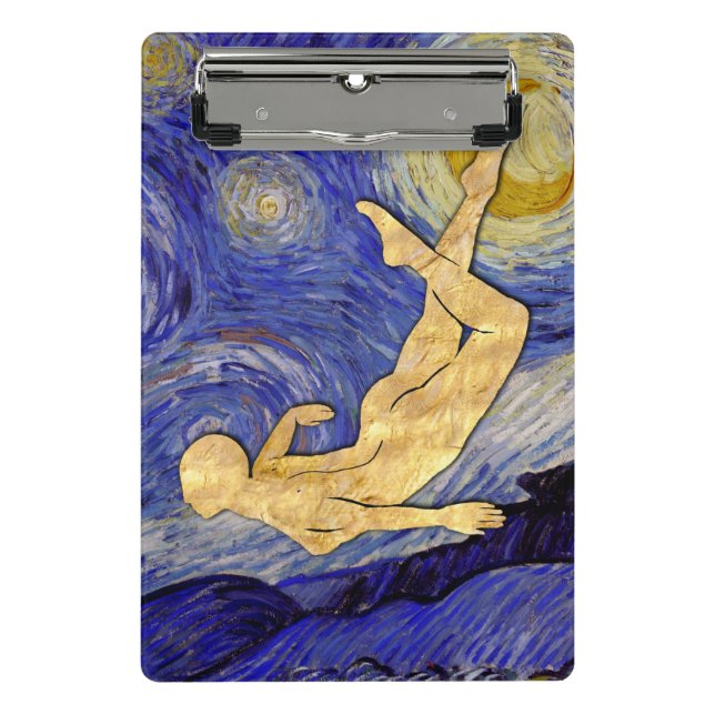 Vincent Van Gogh Starry Night Mini Clipboard (Front)