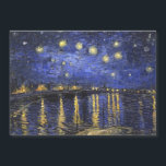 Vincent Van Gogh Starry Night Over The Rhone<br><div class="desc">Vincent Van Gogh Starry Night Over the Rhone Starry Night Over the Rhone (September 1888) is one of Vincent van Gogh's paintings of Arles at night time in Arles. It was painted at a spot on the bank of the Rhone River that was only a one or two-minute walk from...</div>