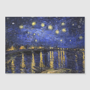 Vincent Van Gogh Starry Night Over The Rhone