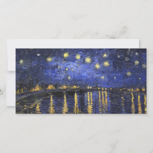 Vincent Van Gogh Starry Night Over The Rhone