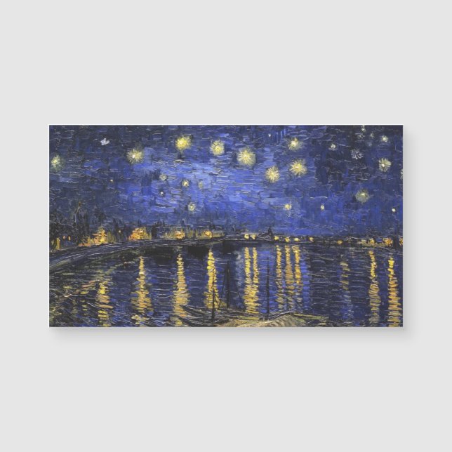 Vincent Van Gogh Starry Night Over The Rhone (Front)