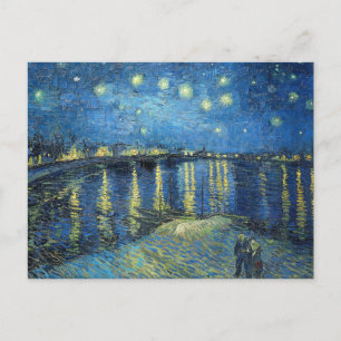 Vincent Van Gogh Starry Night Over The Rhone 1888 Postcard
