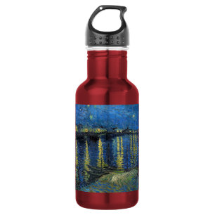 Vincent van Gogh - Starry Night Over the Rhone 532 Ml Water Bottle