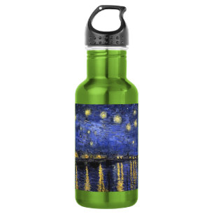 Vincent Van Gogh Starry Night Over The Rhone 532 Ml Water Bottle