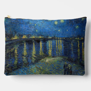 Vincent van Gogh - Starry Night Over the Rhone Accessory Pouch
