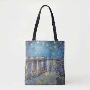 Vincent Van Gogh Starry Night over the Rhône Bag