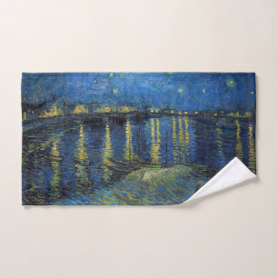 Vincent van Gogh - Starry Night Over the Rhone Bath Towel Set