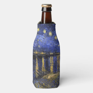 Vincent Van Gogh Starry Night Over The Rhone Bottle Cooler