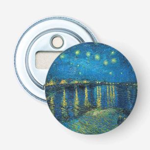 Vincent Van Gogh Starry Night Over the Rhone Bottle Opener