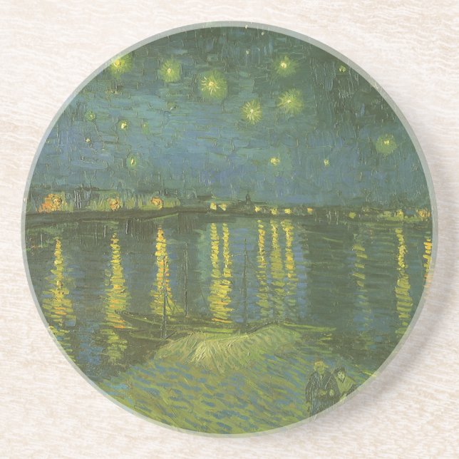 Vincent van Gogh - Starry Night Over the Rhone Coaster (Front)