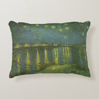 Vincent van Gogh - Starry Night Over the Rhone Decorative Cushion