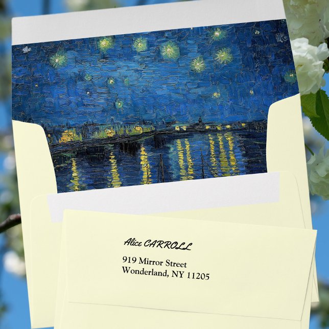 Vincent van Gogh - Starry Night Over the Rhone Envelope (Creator Uploaded)