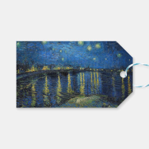 Vincent van Gogh - Starry Night Over the Rhone Gift Tags
