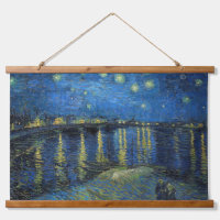 Vincent van Gogh - Starry Night Over the Rhone