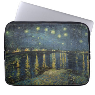 Vincent van Gogh   Starry Night Over the Rhone Laptop Sleeve