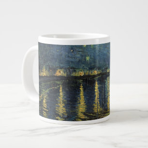Vincent van Gogh   Starry Night Over the Rhone Large Coffee Mug