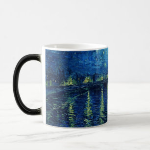 Vincent Van Gogh - Starry Night over the Rhone Magic Mug