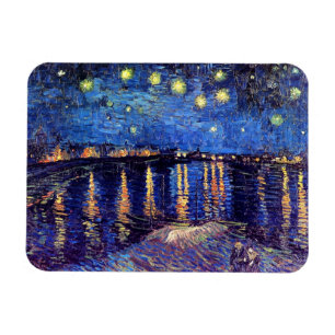 Vincent Van Gogh - Starry Night Over The Rhone Magnet