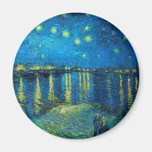 Vincent Van Gogh Starry Night Over The Rhone Magnet