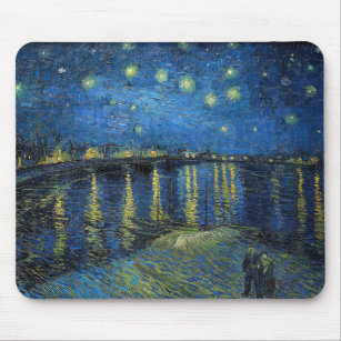 Vincent van Gogh - Starry Night Over the Rhone Mouse Mat