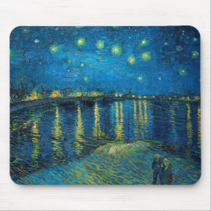 Vincent Van Gogh Starry Night Over the Rhone Mouse Mat