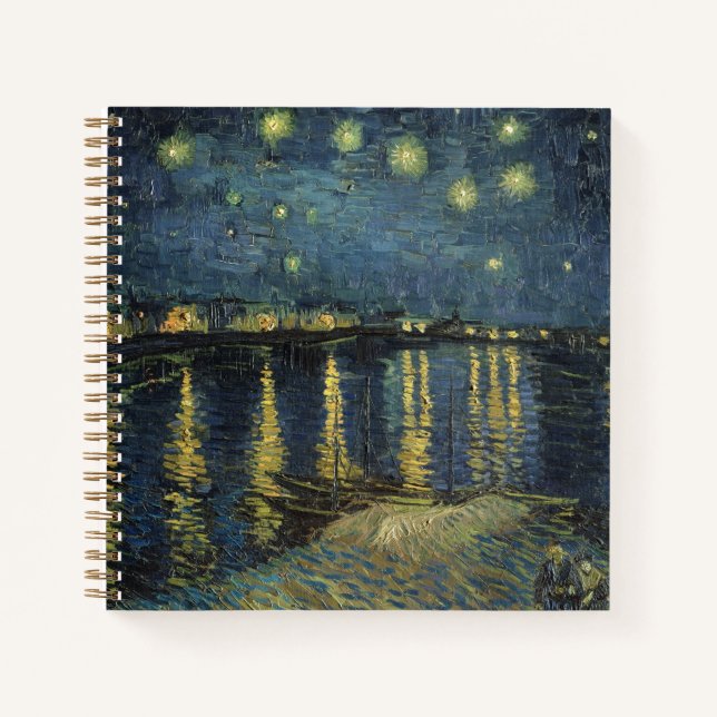 Vincent van Gogh | Starry Night Over the Rhone Notebook (Front)