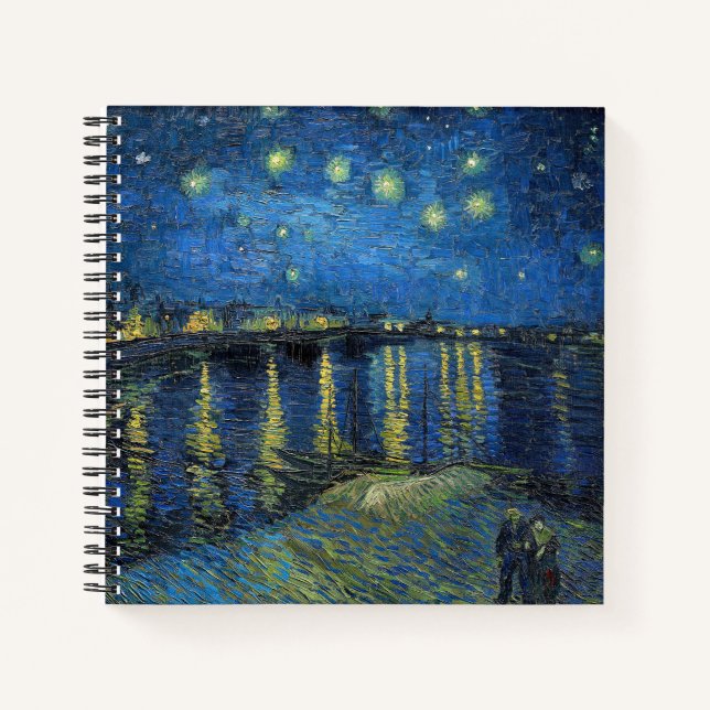 Vincent van Gogh - Starry Night Over the Rhone Notebook (Front)