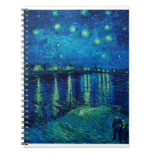 Vincent Van Gogh - Starry Night over the Rhone Notebook