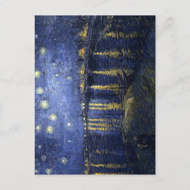 Vincent van Gogh Starry Night Over the Rhone , pai Postcard (Front)