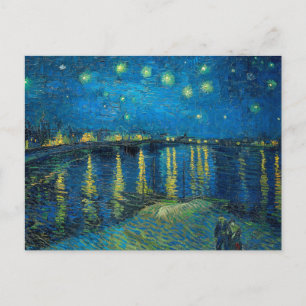 Vincent Van Gogh Starry Night Over the Rhone Postcard