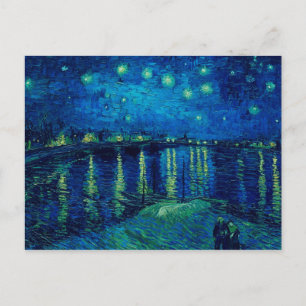 Vincent Van Gogh - Starry Night over the Rhone Postcard