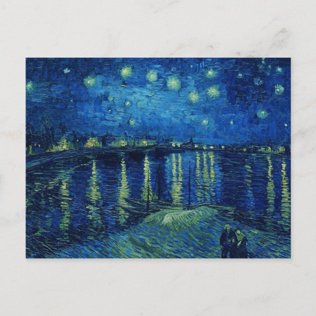 Vincent Van Gogh - Starry Night over the Rhone Postcard (Front)