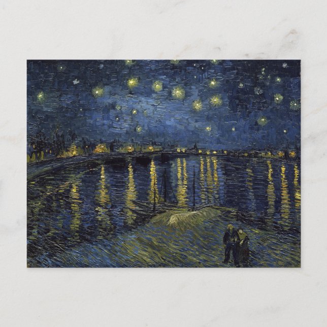 Vincent van Gogh Starry Night over the Rhone Postcard (Front)