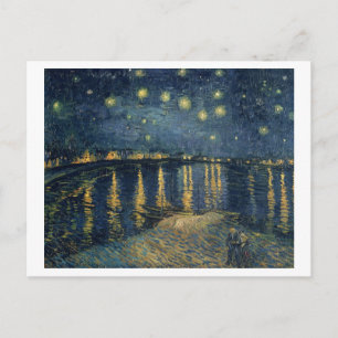 Vincent van Gogh Starry Night Over the Rhone Postcard