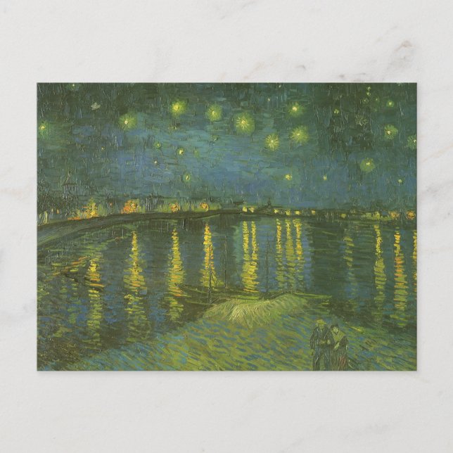 Vincent van Gogh - Starry Night Over the Rhone Postcard (Front)