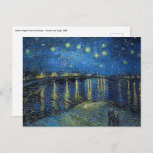 Vincent van Gogh - Starry Night Over the Rhone Postcard