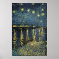 Vincent van Gogh | Starry Night Over the Rhone