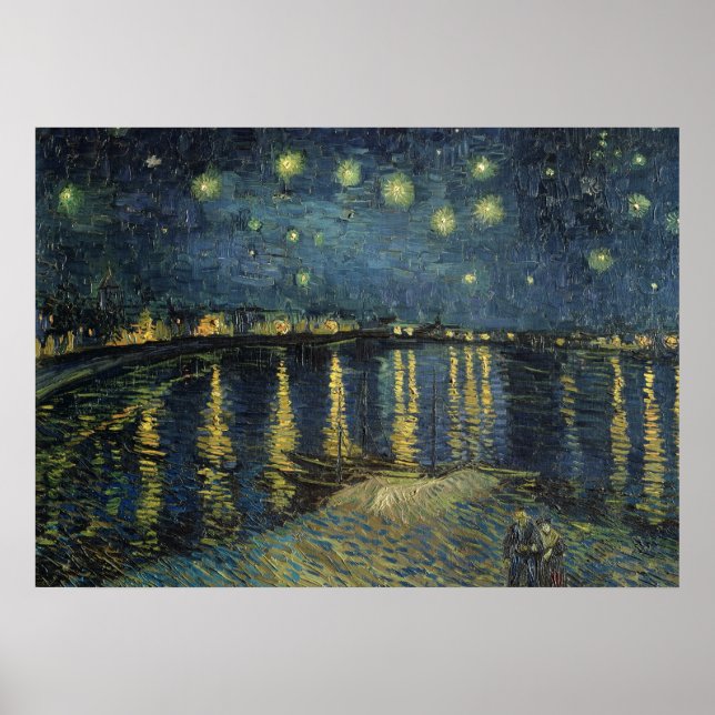 Vincent van Gogh | Starry Night Over the Rhone Poster (Front)