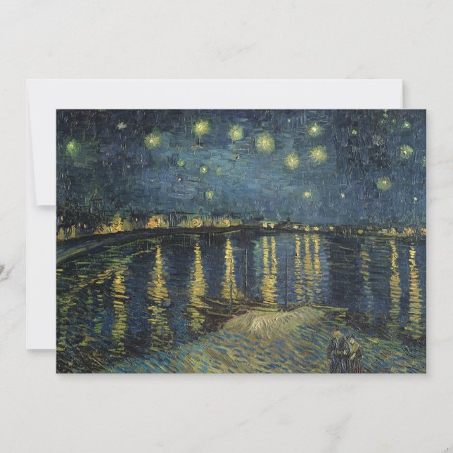 Vincent van Gogh | Starry Night Over the Rhone Thank You Card (Front)